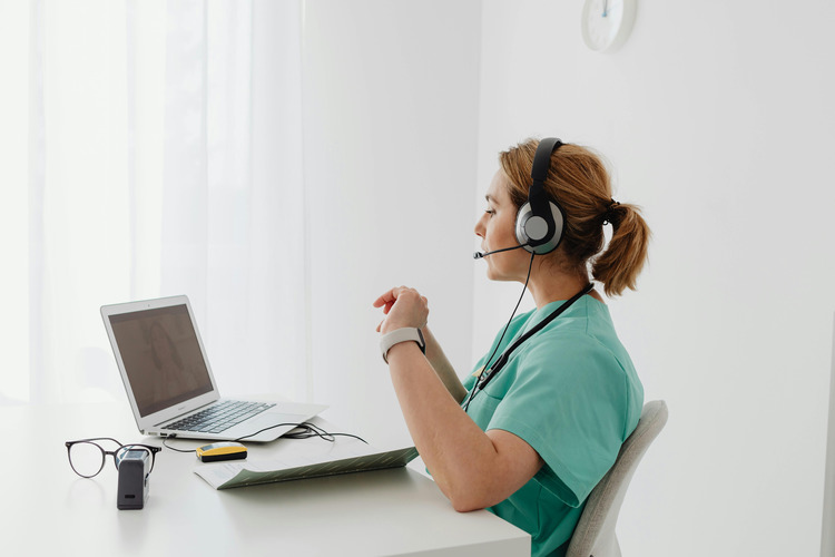 Docteur en appel virtuel